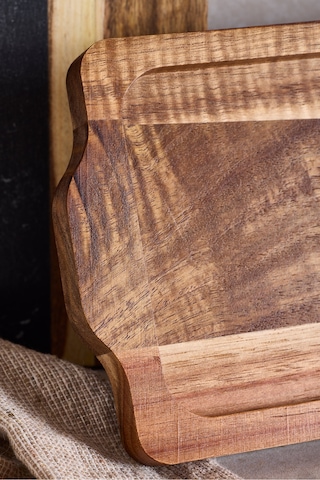 Akasya Tepsi 32x12 Cm Kahverengı Kahverengi