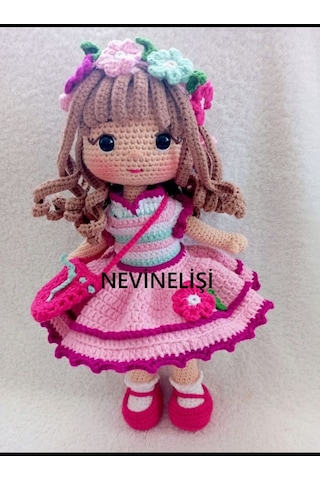 Amigurumi Gökçin Bebek Çok Renkli