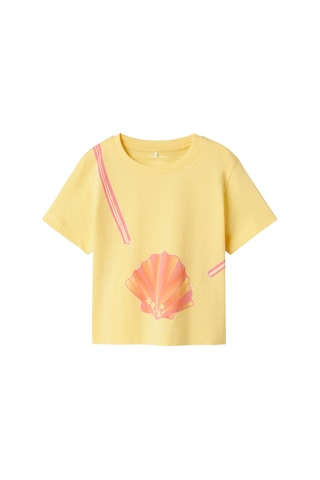 Name It Nmfjassa Ss Nreg Top Pb Sarı Kız Çocuk Kısa Kol T-shirt 000000000102263521 Sarı