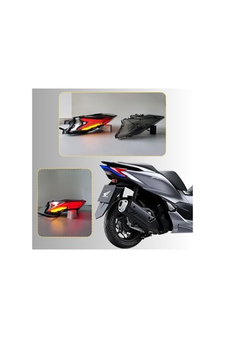 Honda Pcx Füme Stop Lambası Camı 2021-2024 Modellere Tam Uyumlu Modifiye Füme Stop Cam Füme