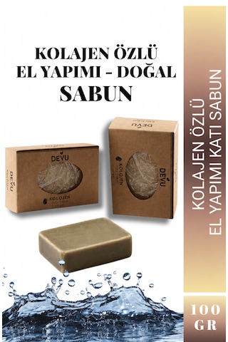 El Yapımı Kolajen Doğal Sabun 100 G
