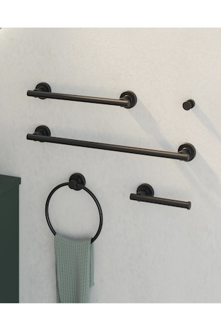 Tecno Black Havluluk, Uzun, 51 Cm - Mat Siyah Mat Siyah