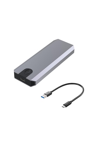 Bluesery USB 3.1 Type-C To Pcıe Express Nvme SSD M.2 M-Key M&b-Key Hard Disk Kutusu