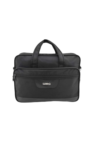 Sırımsı Siyah 1900 Denye Kumaş Laptop & Evrak Çantası 160 N11.263