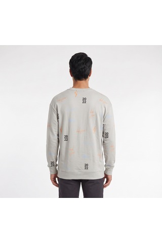 Blow Up Df Collections Gri Erkek Sweatshirt 11905 Siyah