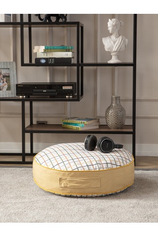 Taşınabilir Dekoratif Yer Minderi Puf, 60x60cm