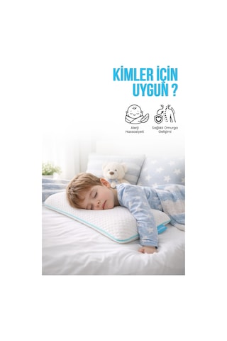 Viscofoam ViscoKidz Ortopedik Çocuk Yastığı Visco Yastık 67.5x33x6cm