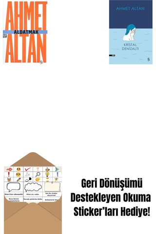Aldatmak - Yalnızlığın Özel Tarihi Cep Boy + Kristal Denizaltı + Okuma Sticker'ları