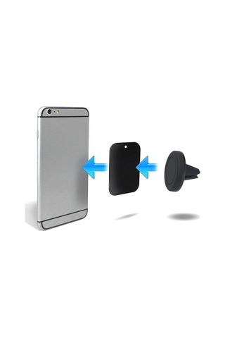 Suofeng Ac001 Siyah Araç Telefon Tutucusu - Manyetik Güçlü Tutma, Kolay Kurulum Ve Geniş Uyumluluk