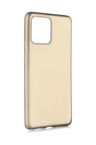 Samsung Galaxy Uyumlu S20 Ultra Kılıf Esnek Yapılı İnce Slim Silikon Kapak Ryc/premier Gold
