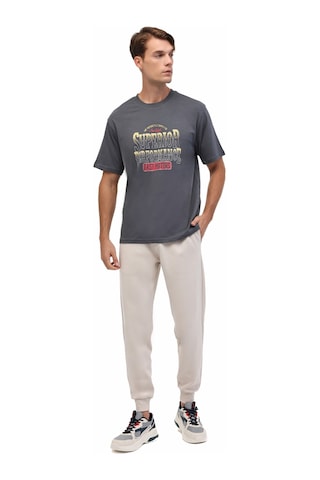 Kinetix Ml Lıber 11vntg200 5fx Antrasit Erkek Kısa Kol T-shirt Gri