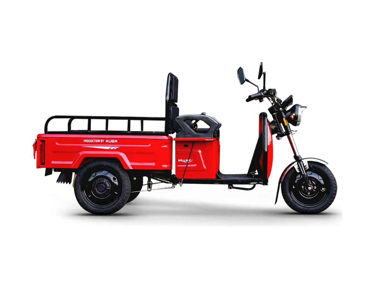 Skyjet Cargo Trio Elektrikli Moped Kırmızı-