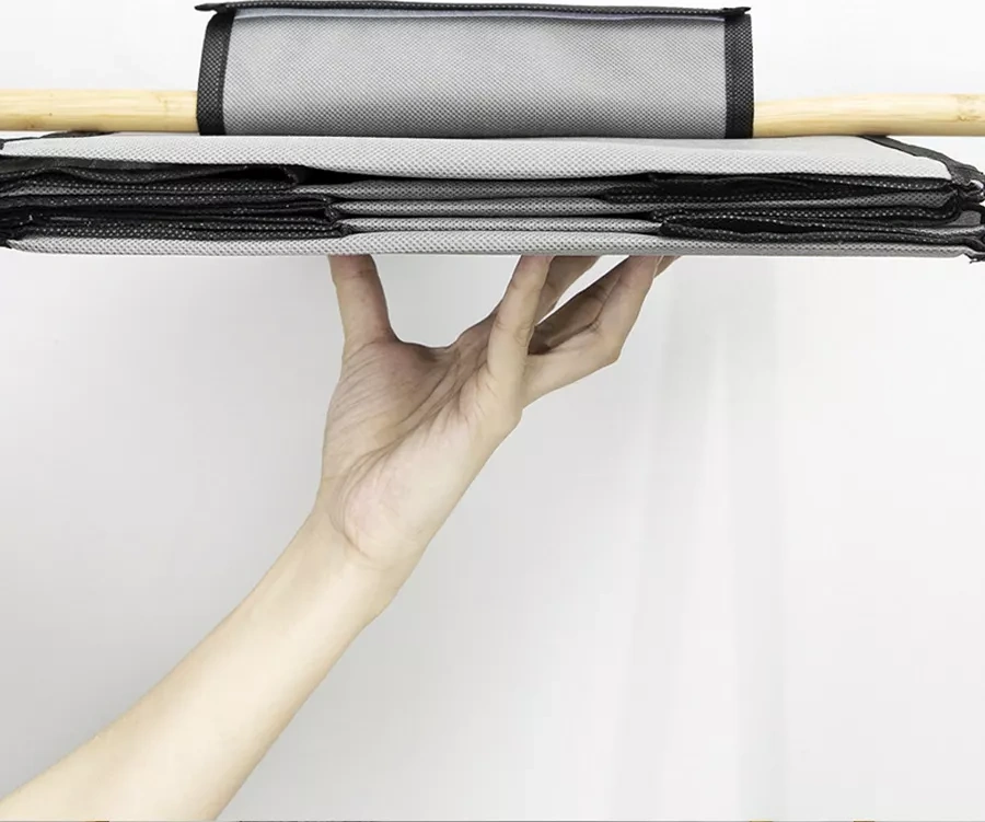 Myston House Dolapta Giysi Ve Eşyalarınızı Saklamak İçin Asılabilir Raf Organizatörü 199994232 Gri