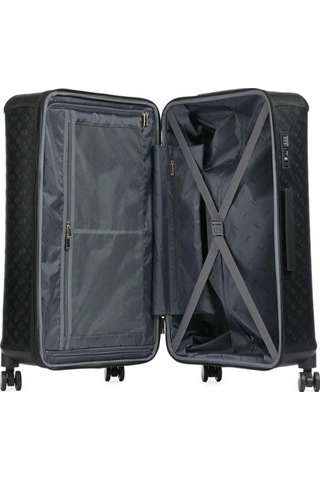 Guess Siyah Wilder Peony Valiz Siyah