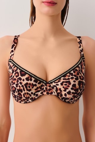 Suwen Wild Balenli Bikini Üst Sb2532012091209 Renkli Desenli