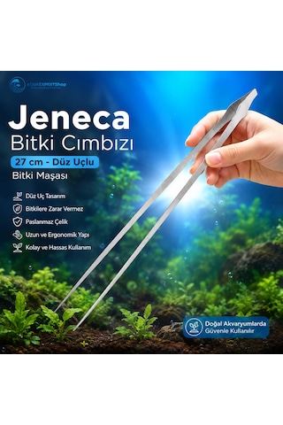 Bitki Cımbızı - 27 Cm - Düz Uçlu Bitki Maşası