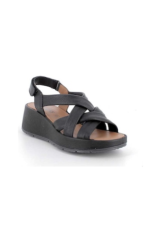 IGI&Co Nero Black Sandalet Kadın 1163188 Igı&co Dcr 11631 Fodera Capra siyah