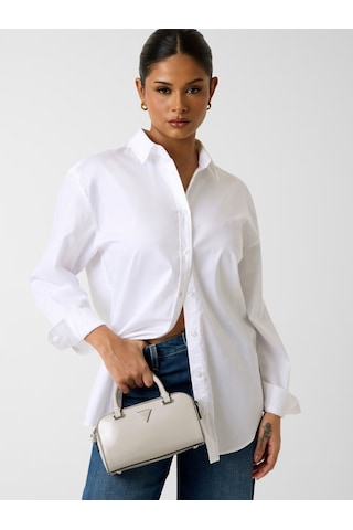 Guess Arnela Kadın Çapraz Çanta Hwny9496740 Beyaz