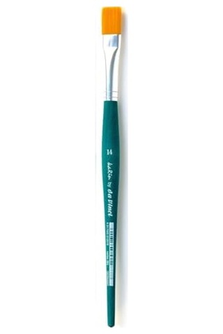 Sentetik Düz Fırçası Seri 384t5 No 14