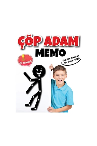 Kidsan Çöp Adam Memo Oyunu