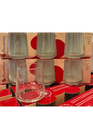 Paşabahçe Tokio Cam Su Bardağı Meşrubat Bardağı 6 x 270 ML 420163