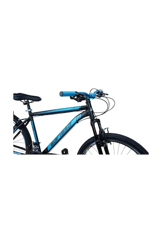 Sarissa Moon 26" Jant Mtb Ön Amortisörlü Shimano 21 Vites V Fren Wake Gidon Dağ Bisikleti Siyah Mavi