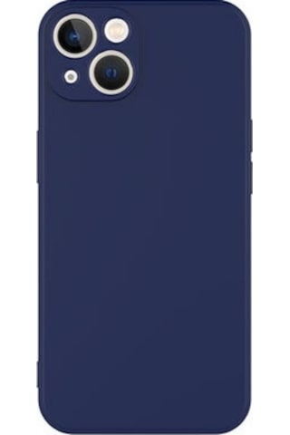 Apple Uyumlu iPhone 13 Mini Kılıf İçi Telefonu Çizmeyen Kadife Kaplı Dışı Soft Yapılı Esnek Lansman Kapak Ryc/mara Lacivert