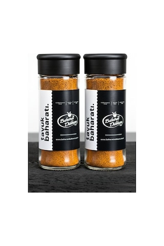 Tavuk Baharatı 40gr Cam 2'li Set