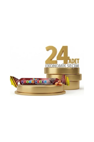 Afia Afibon Karamelli Çubuk Şeker 24x6,7 Gr