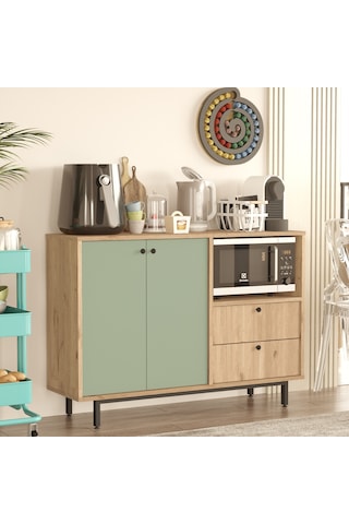 Mocha Kahve Köşesi Çok Amaçlı Dolap Mutfak Dolabı