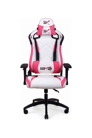 Prıme Pink Pulse Oyuncu Koltuğu Gaming Koltuk Gamer Koltuğu Pembe - Beyaz