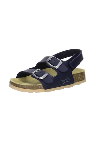 Superfit 0-00124 Erkek Çocuk Lacivert Mantar Sandalet Lacivert