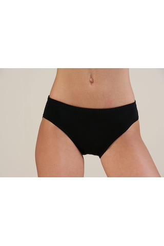 Siyah Lycra Süprem Bikini 3 Lü Paket 233-3s Siyah