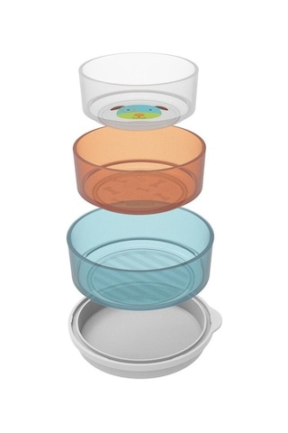 Skip Hop Zoo Smart Beslenme Seti 3'Lü Köpek Mavi