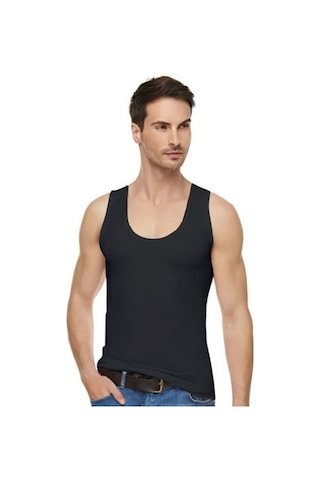 6'Lı Paket Tutku Elit 1201 Modal Elastan Erkek Atlet