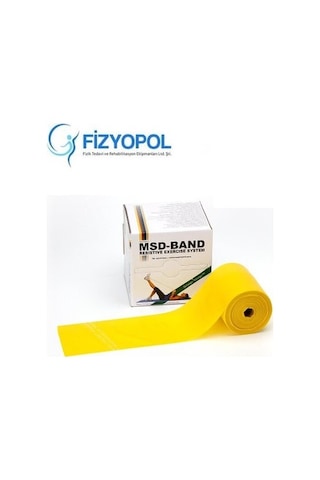 Moves Band 1.5 Metre Gold Egzersiz ve Pilates Direnç Bandı