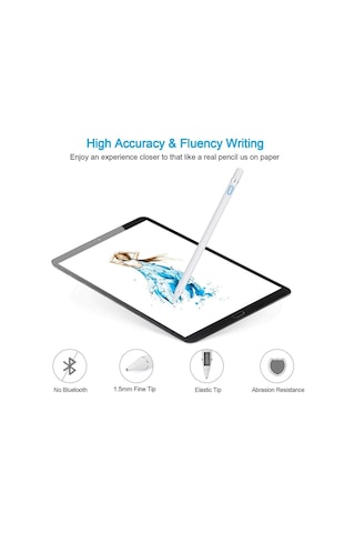 Samsung Galaxy Tab A9 / A9 Plus Sm-x110/x210 Uyumlu Dokunmatik Çizim Ve Tasarım Kalemi