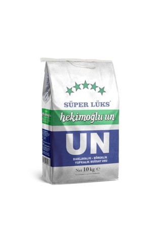 Hekimoğlu Un Süper Lüks Baklavalık Böreklik Yufkalık Buğday Unu 10 KG