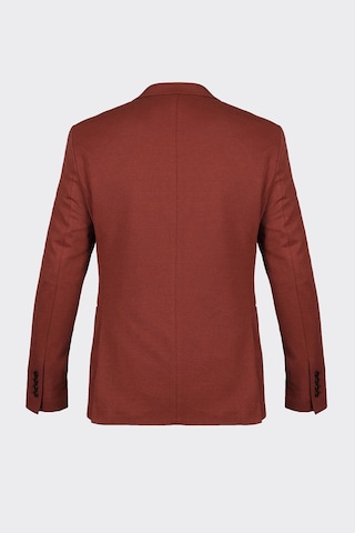 Bordo Casual Slim Fit Bi-stretch Ceket Taba