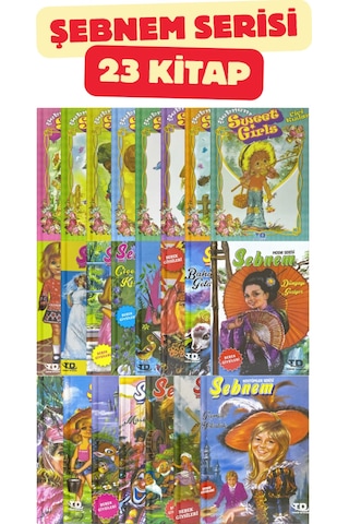 Çocuk Etkinlik Seti Şebnem Serisi Toplam 23 Kitap Bir Arada Kostümler+cici Kızlar+moda+minikler