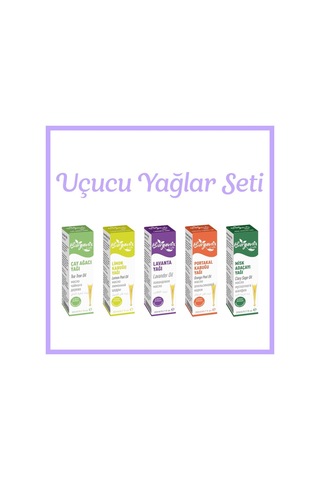 Uçucu Yağ 5'li Set Diğer