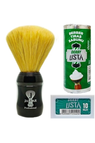 Jaguar 771-s Mix Kıl Tıraş Fırçası, Tıraş Sabunu Seti