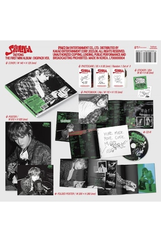 Albüm Taeyong Shalala 1. Mini Dıgıpack Versiyonu