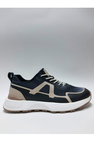 Bulldozer Triko Hafif Esnek Siyah Renk Bağcıklı Dar Kalıp Sneaker Spor Erkek Ayakkabı C-6324144597bll