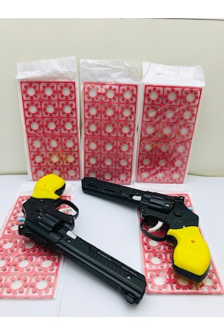 Smith Wesson 8 Patlar 2 Adet Kapsül Pat Pat Tabanca Ve 90 Adet Kapsül