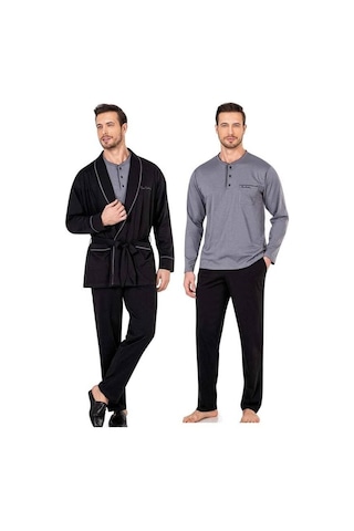 Pierre Cardin Erkek Çeyiz Set Takım 6lı Siyah 001