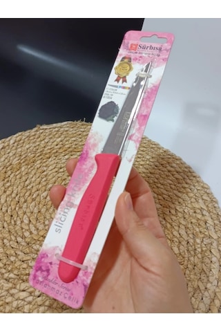 Sürmene 61004 Mutfak Bıçağı 9,50 Cm Nar Çiceği Çok Renkli