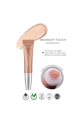 Farmasi Midnight Touch Yumuşak Sünger Uçlu Likit Highlighter Time To Sparkle 12 ML