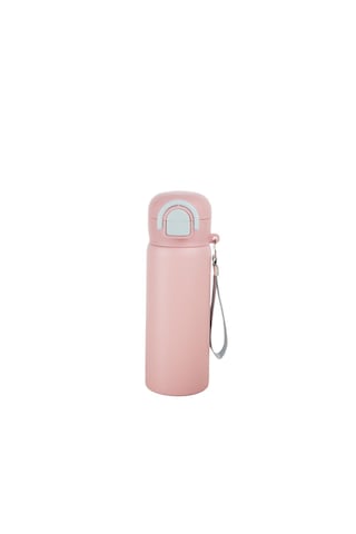 Siply Çift Duvar Isı Yalıtımlı Paslanmaz Çelik Termos Matara - 600 Ml Pembe