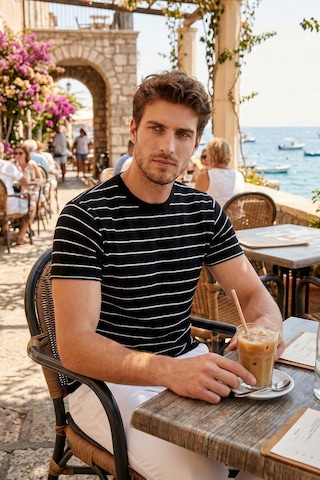 Buratti Erkek T Shirt 5904039 Siyah Siyah